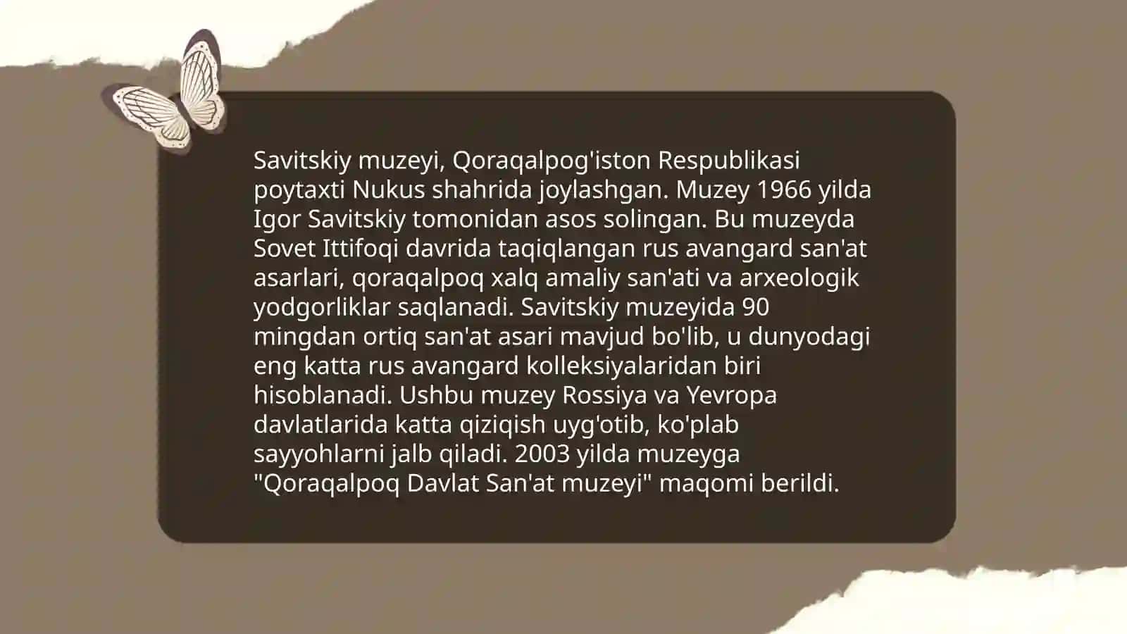 Savitskiy muzeyi tarixi 3