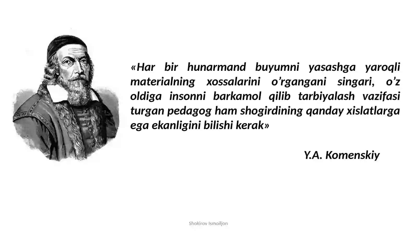 Shaxs kamolotida ma’naviy – axloqiy tarbiyaning o’rni va ahamiyati 3