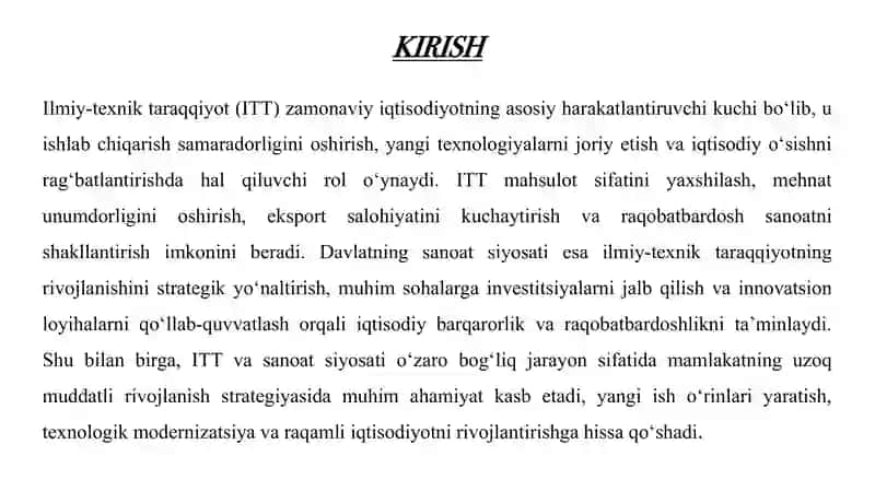 ILMIY-TEXNIK TARAQQIYOT VA UNING DARAJALARI 3