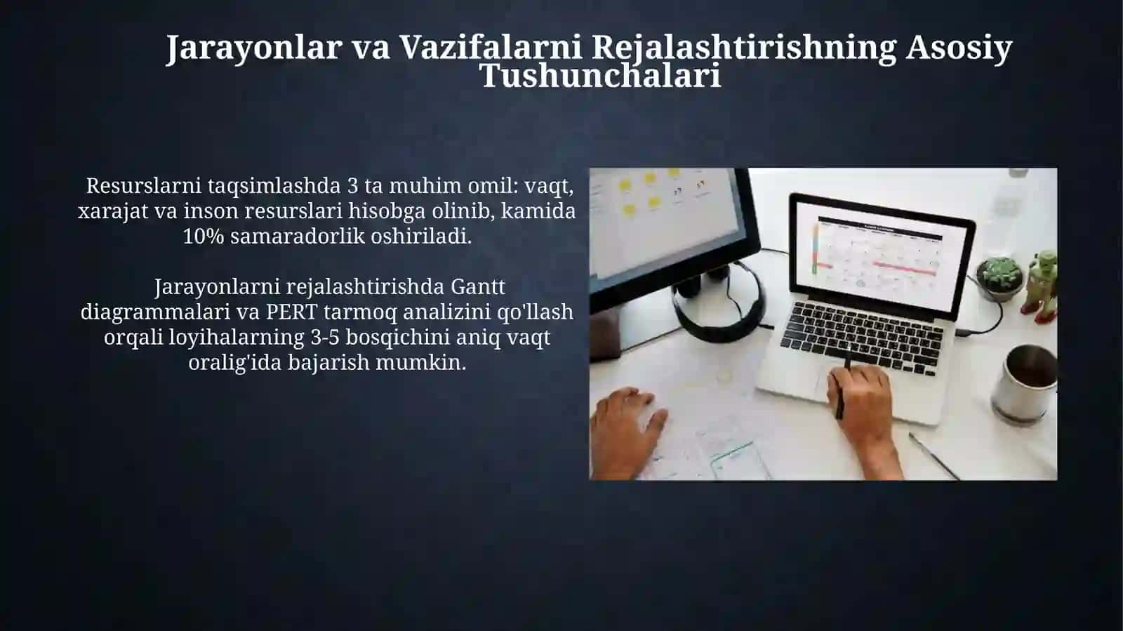 Jarayon va topshiriqlarni rejalashtirish va dispetcherlash 3