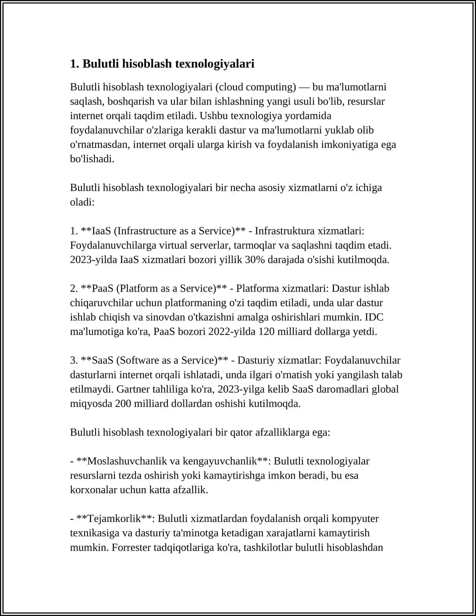 RAQAMLI IQTISODIYOTNING ASOSIY TEXNOLOGIYALARI 3