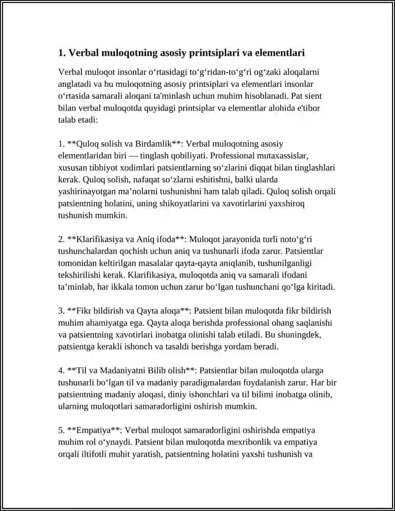 Verbal va Noverbal Muloqot Ko‘nikmalari 3