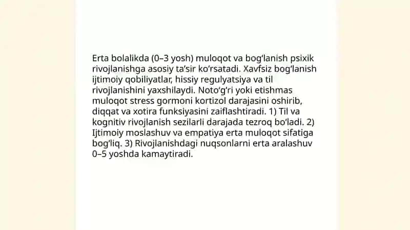 Inson psixik taraqqiyotida muloqotning ahamiyati 3