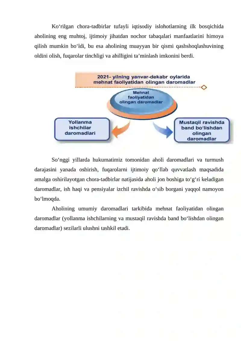 AHOLI TURMUSH DARAJASI IQTISODIY XAVFSIZLIKNING IJTIMOIY INDIKATORI SIFATIDA 3