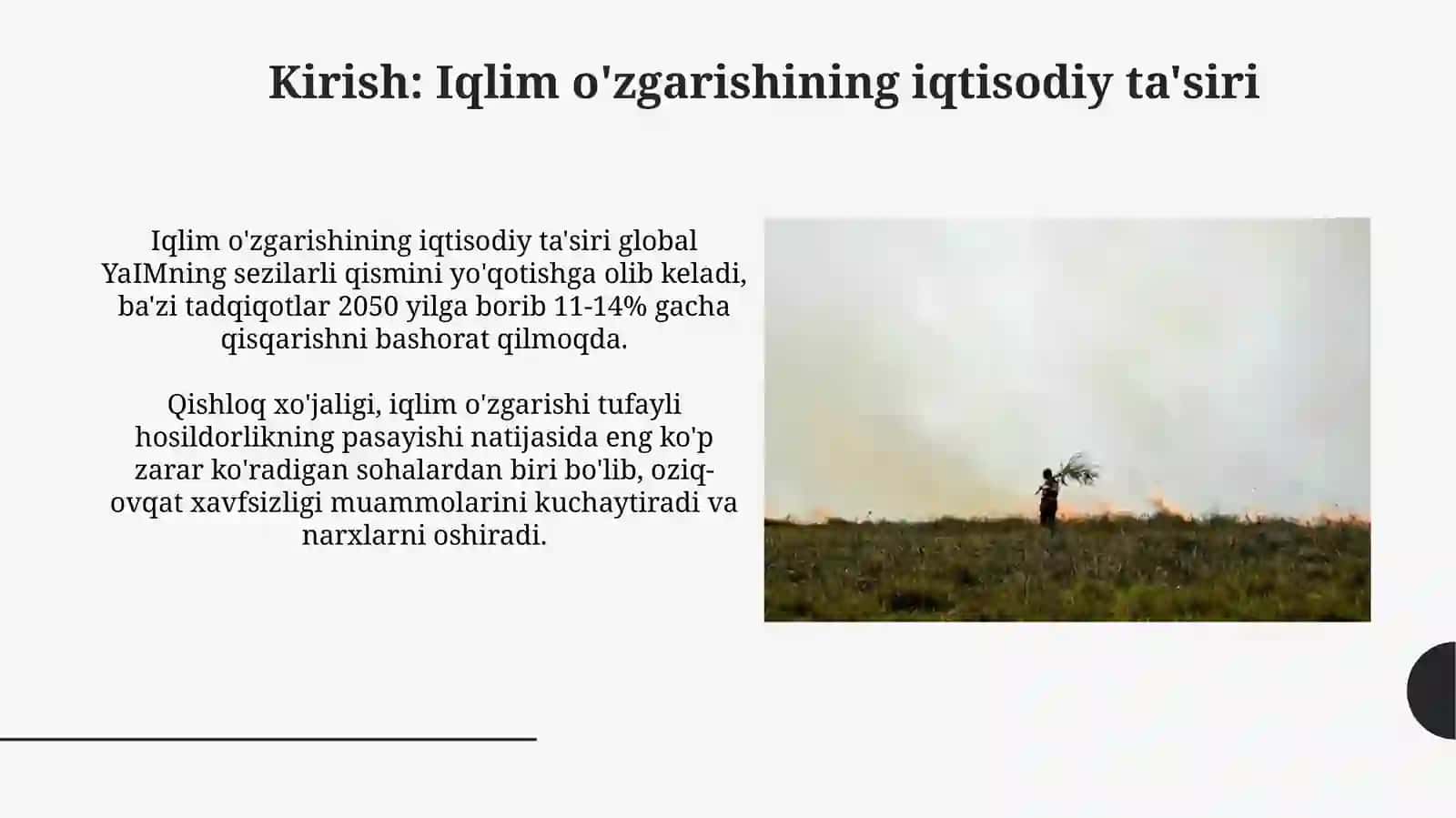 Iqlim o'zgarishining iqtisodiy ta'siri 3