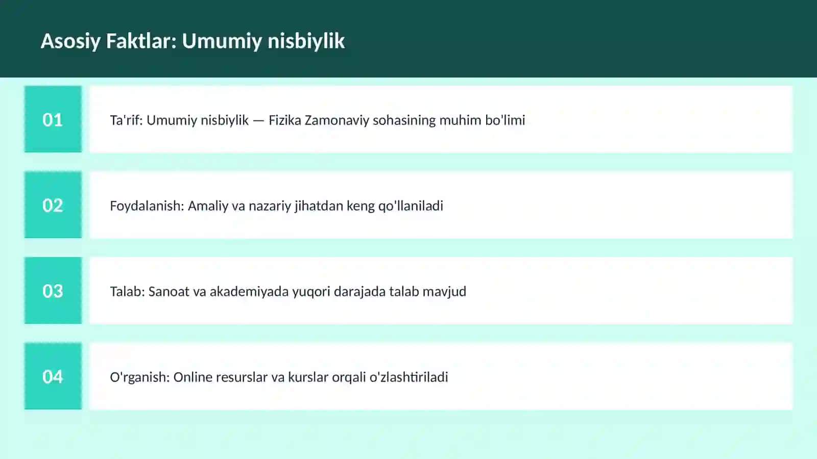 FAN | FIZIKA ZAMONAVIY 3