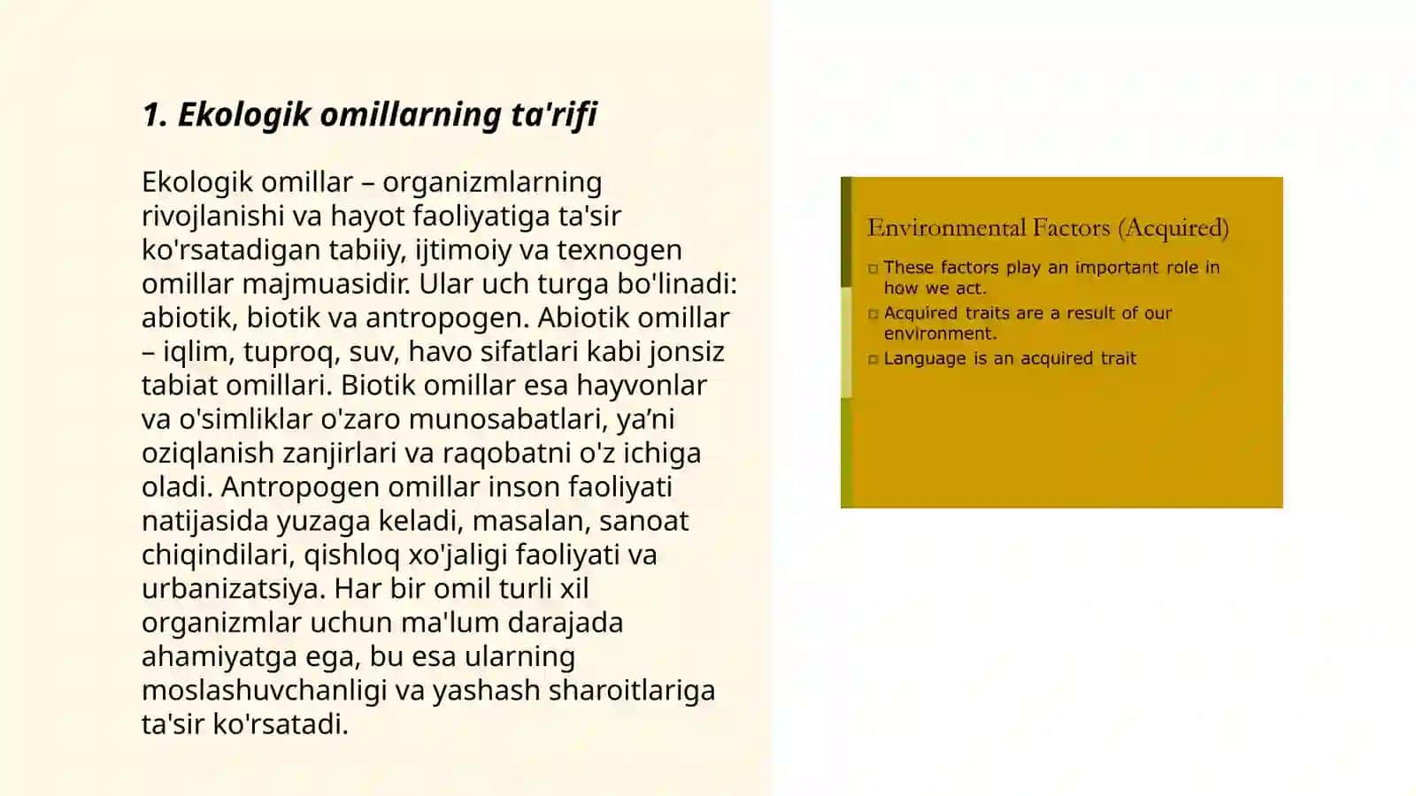 Ekologik omillar 3
