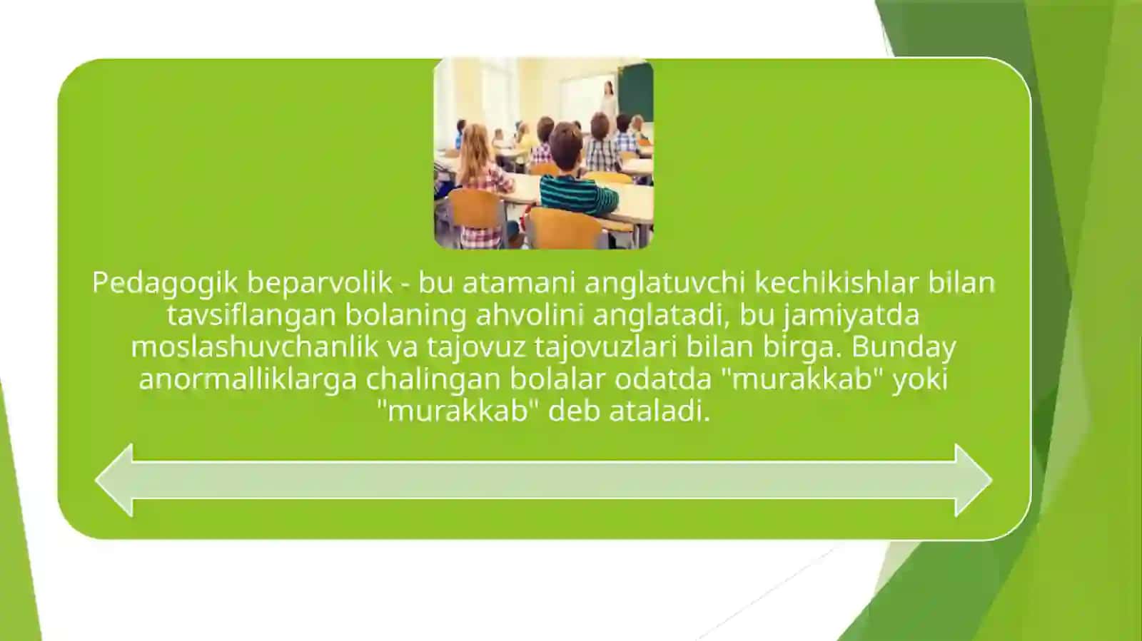 Pedagogik beparvolik: sabablar va shakllar 3
