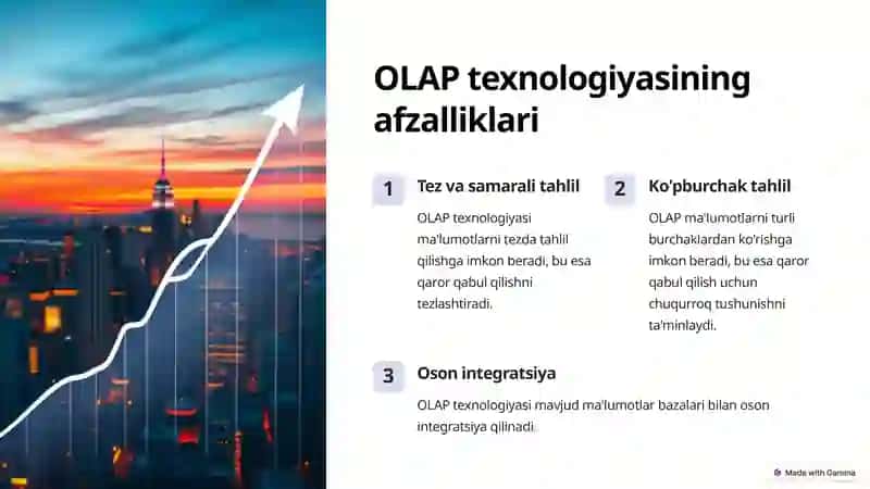 Qaror qabul qilishda OLAP texnologiyasi 3