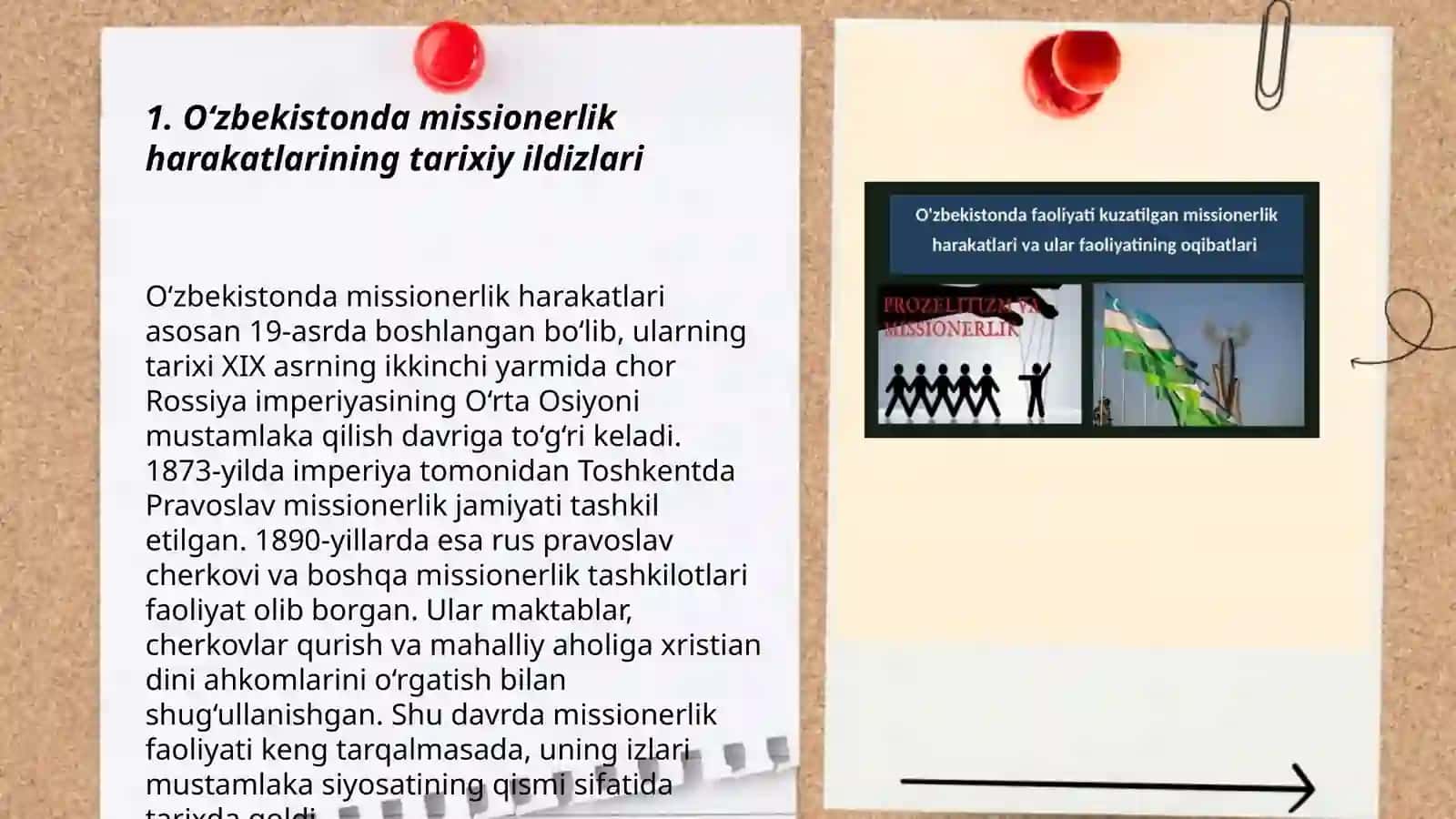 O‘zbekistonda faoliyati kuzatilgan missionerlik harakatlari va ular faoliyatining oqibatlari 3