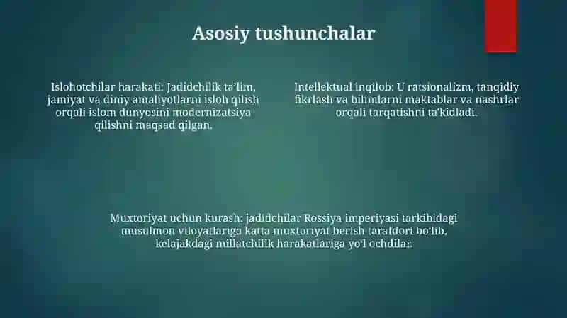 Jadidchilik 3