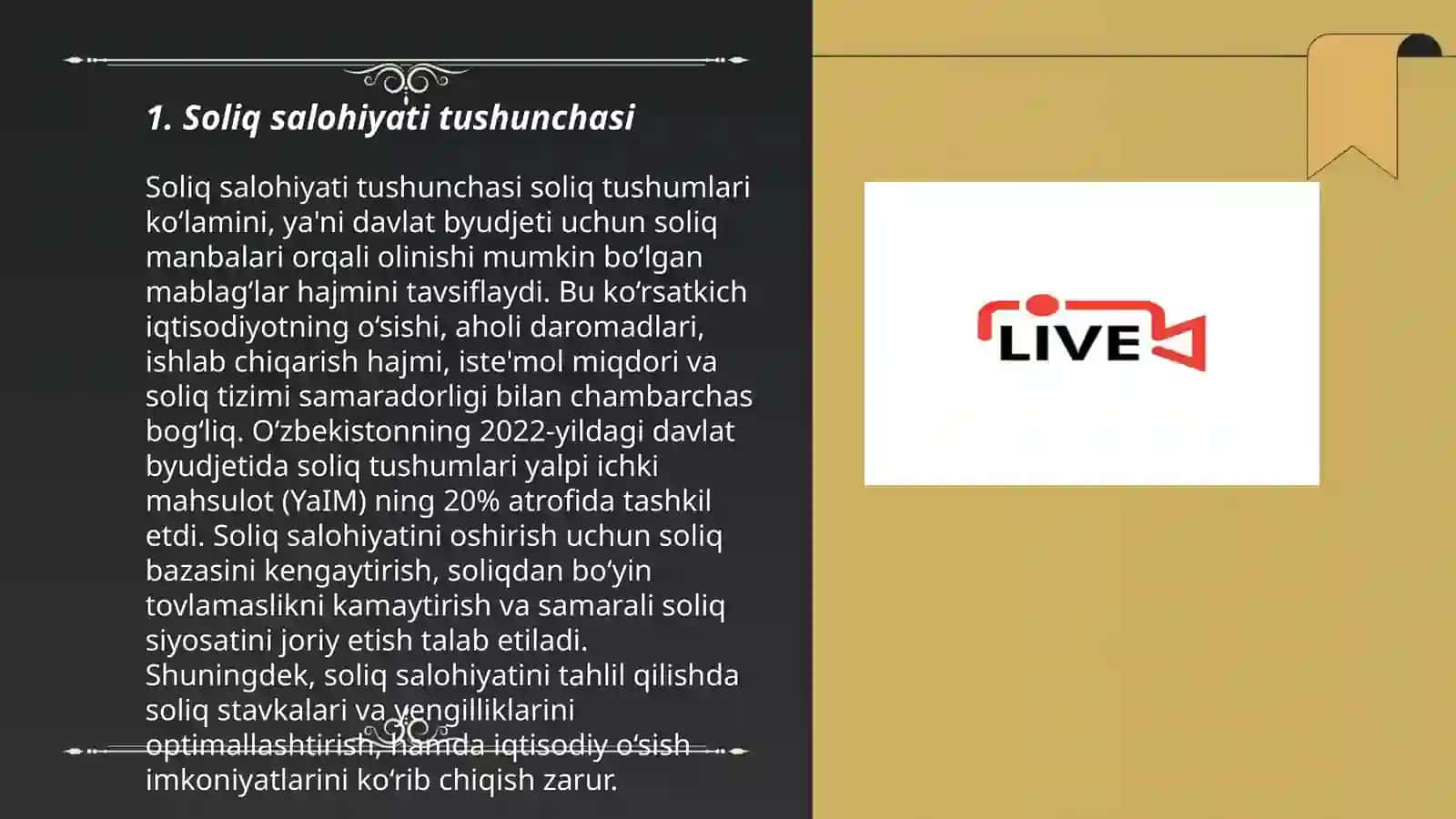Soliq salohiyati va uni aniqlash tartibi 3