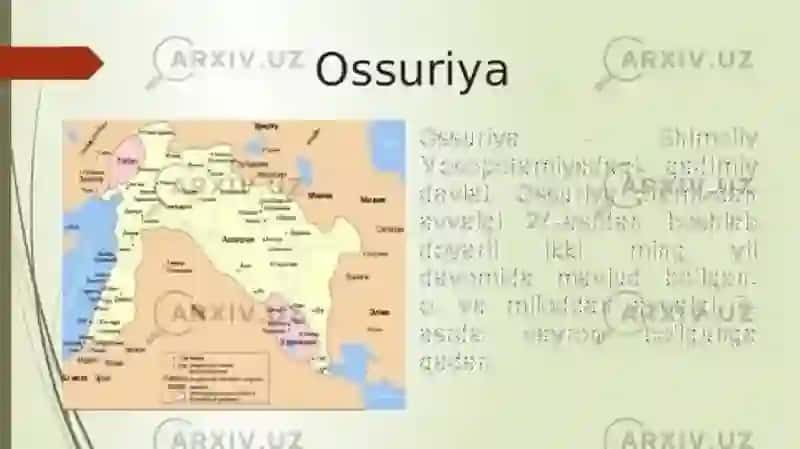 JAHON TARIXIQADIMGI OSSURIYA 3