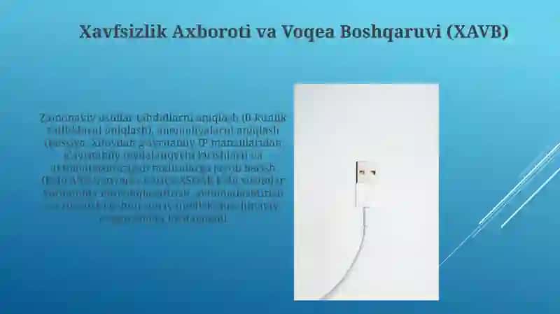 Xavfsizlik Axboroti va Voqea Boshqaruvi (XAVB) 3
