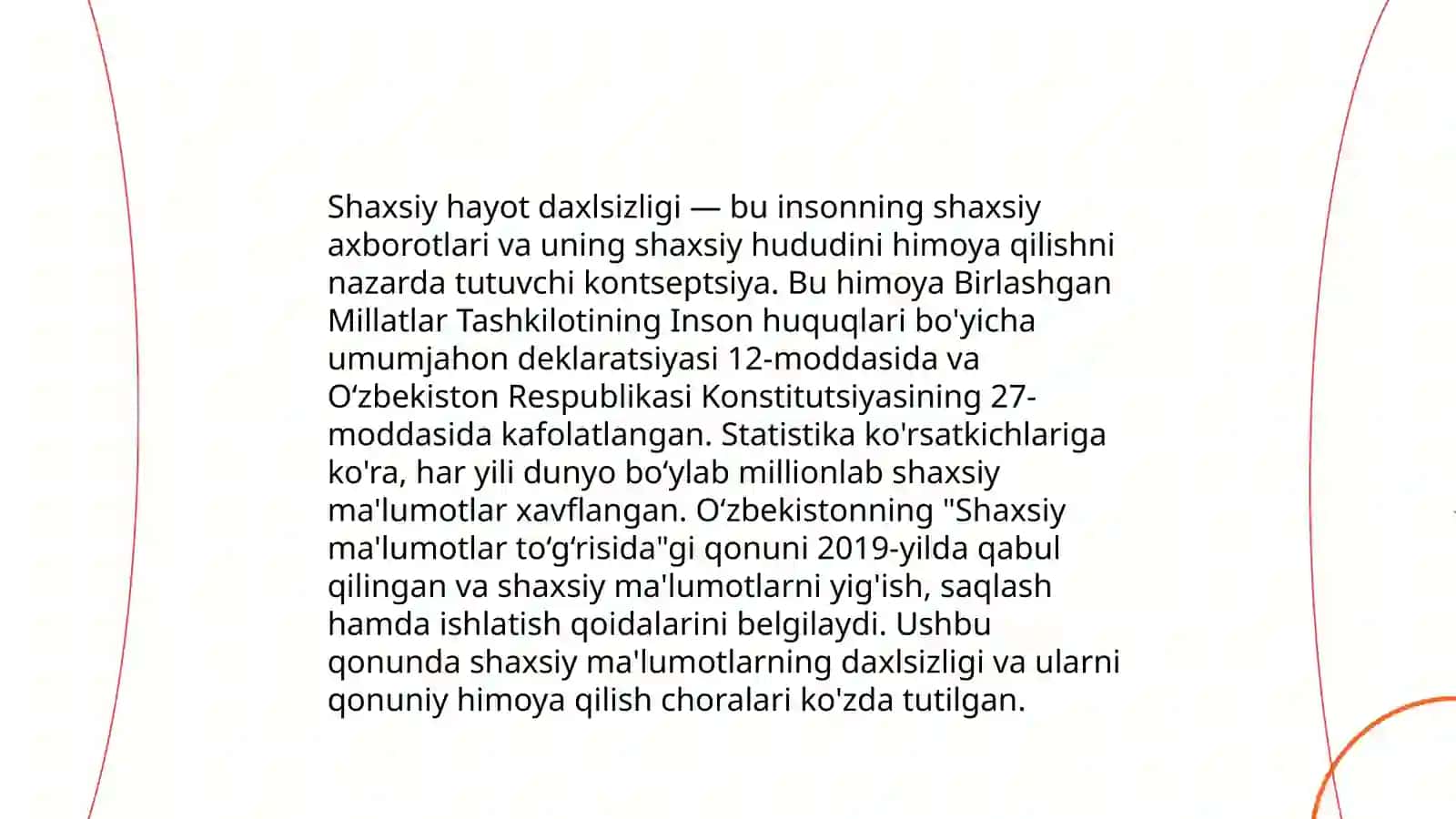 Insonlarning shaxsiy huquq va erkinliklari 3