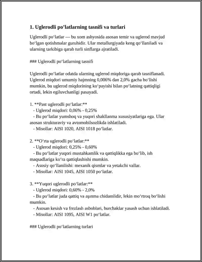 Uglerodli po’latlar 3