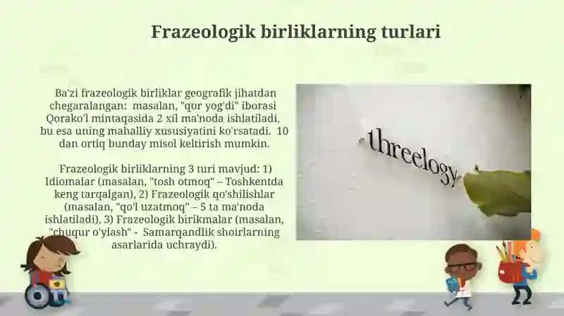 Frazeologiya haqida malumot 3