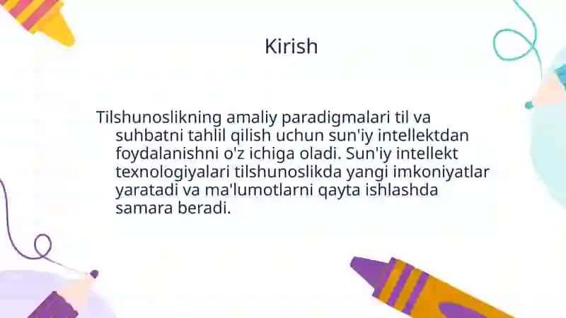 Tilshunoslikning amaliy paradigmalari 3