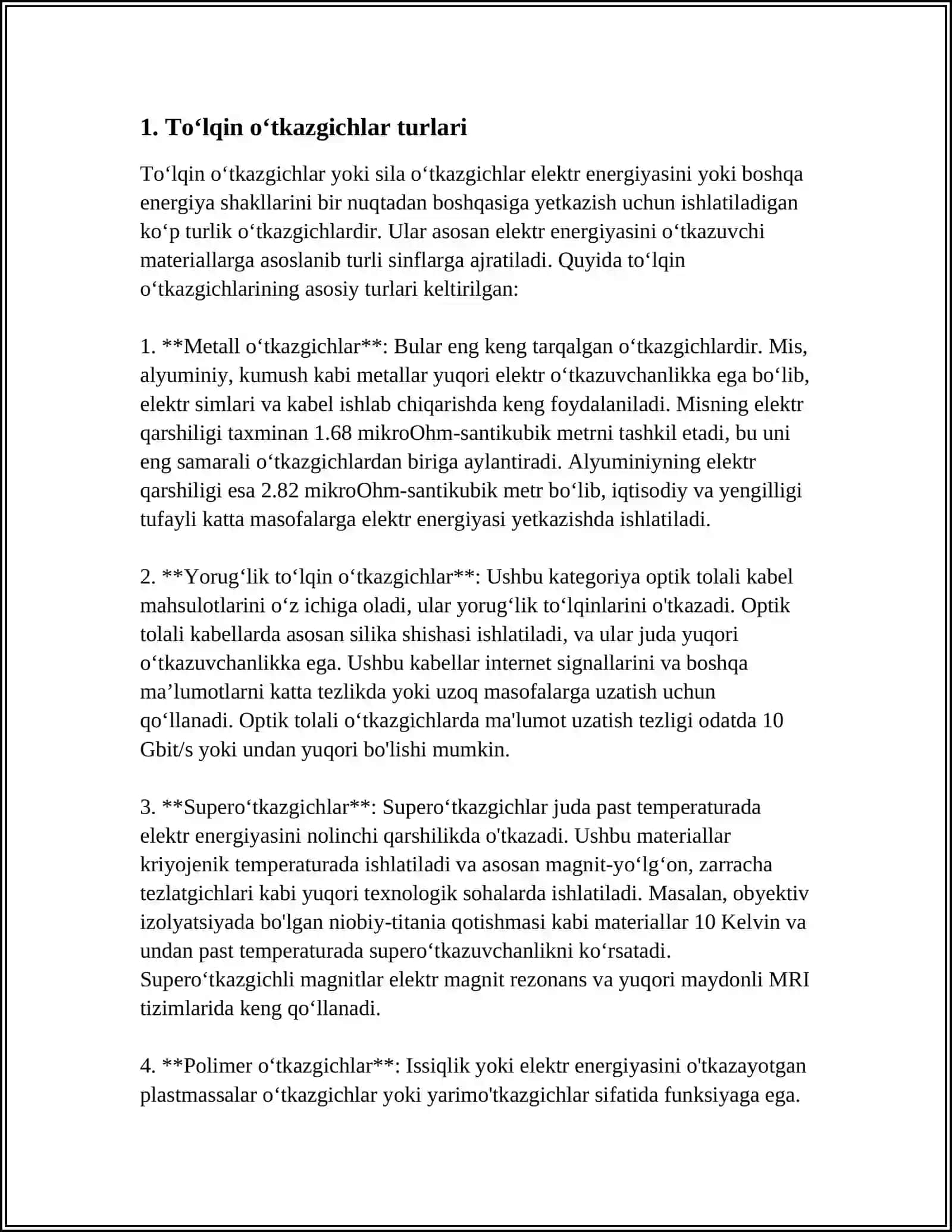 TO’LQIN O’TKAZGICHLAR (VOLNOVODLAR) 3