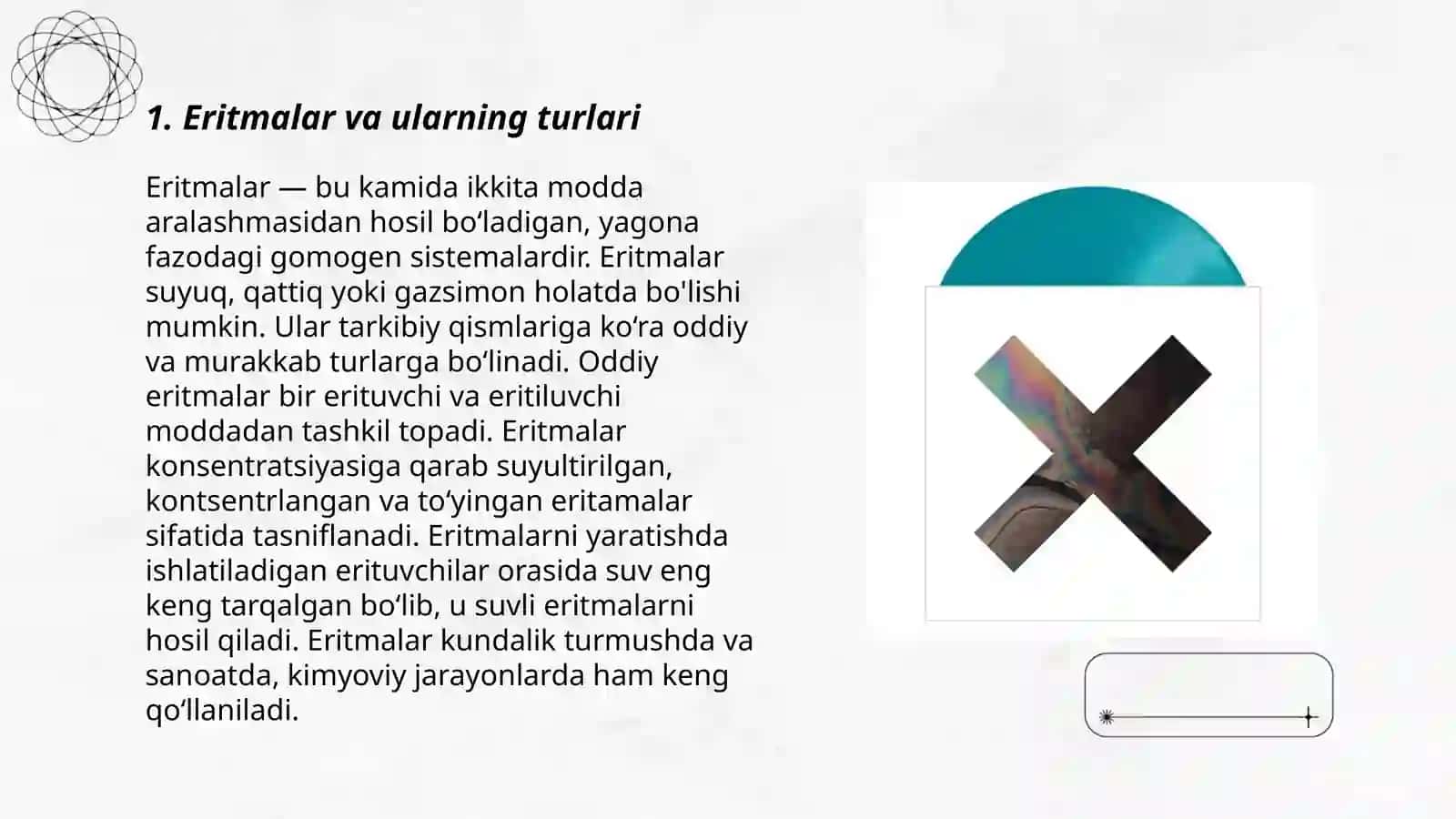 Ideal va real eritmalar 3
