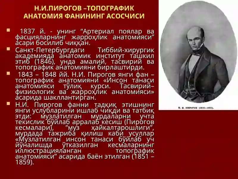 Топографик анатомия фани ва вазифалари 3