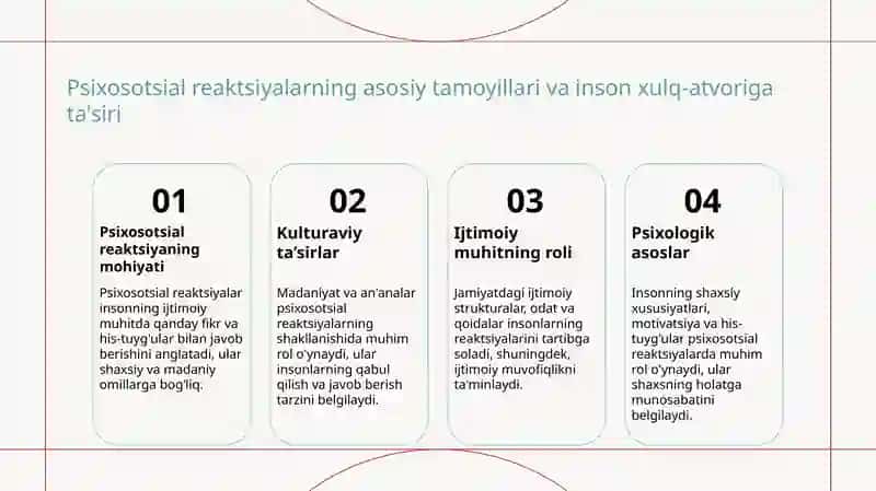 Psixosotsial reaksiya tamoyillari va asoslari 3