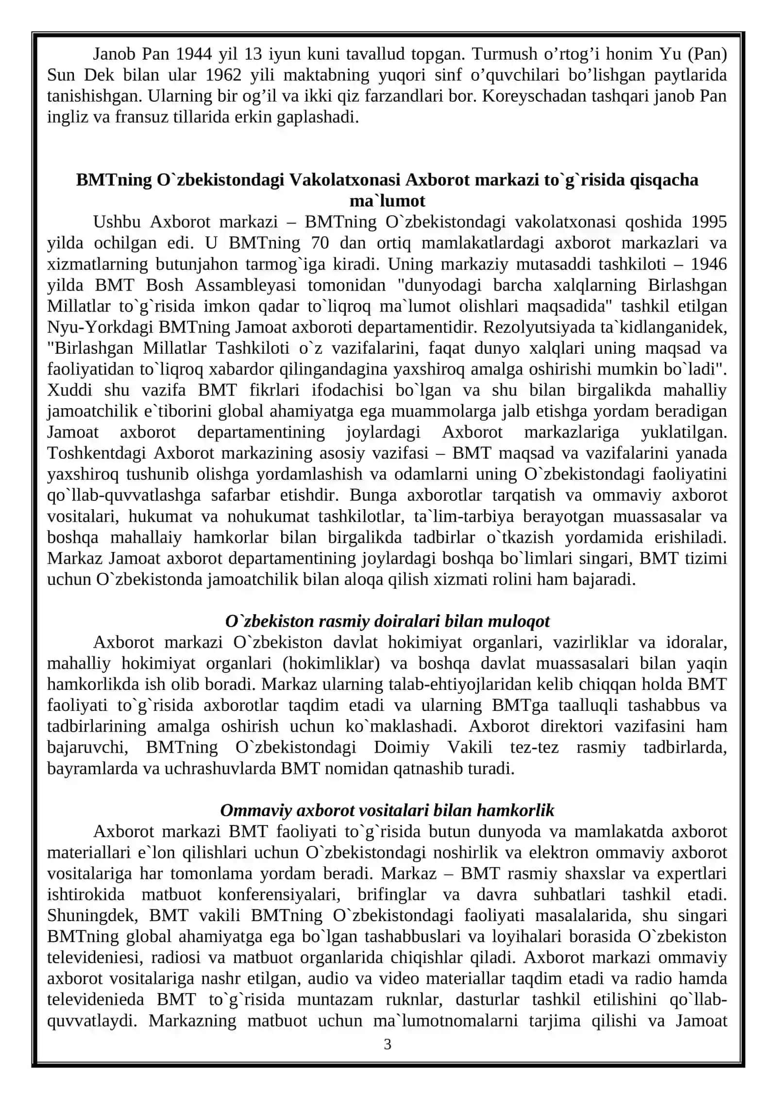 Birlashgan Millatlar Tashkiloti 3