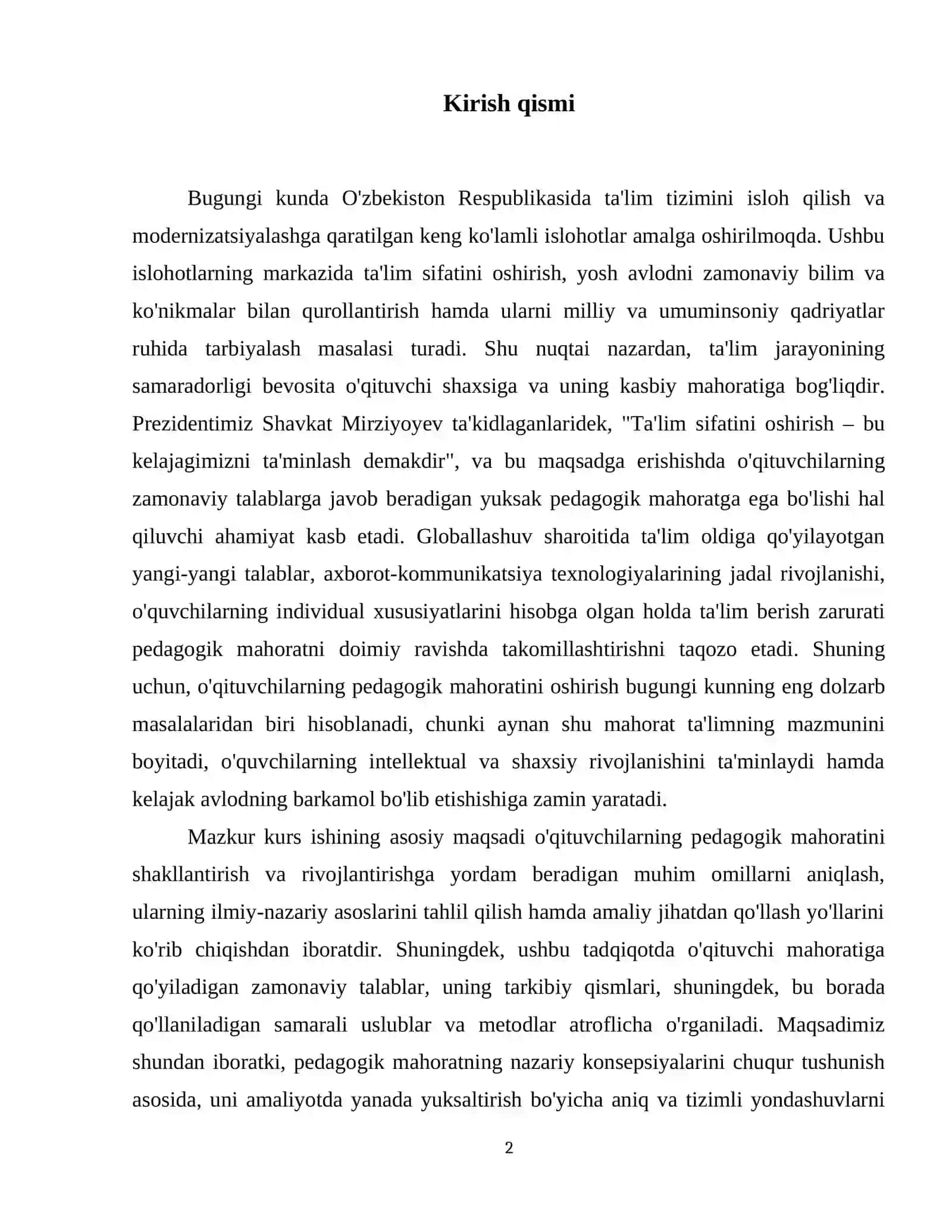 O'qituvchilarning pedagogik mahorati 3