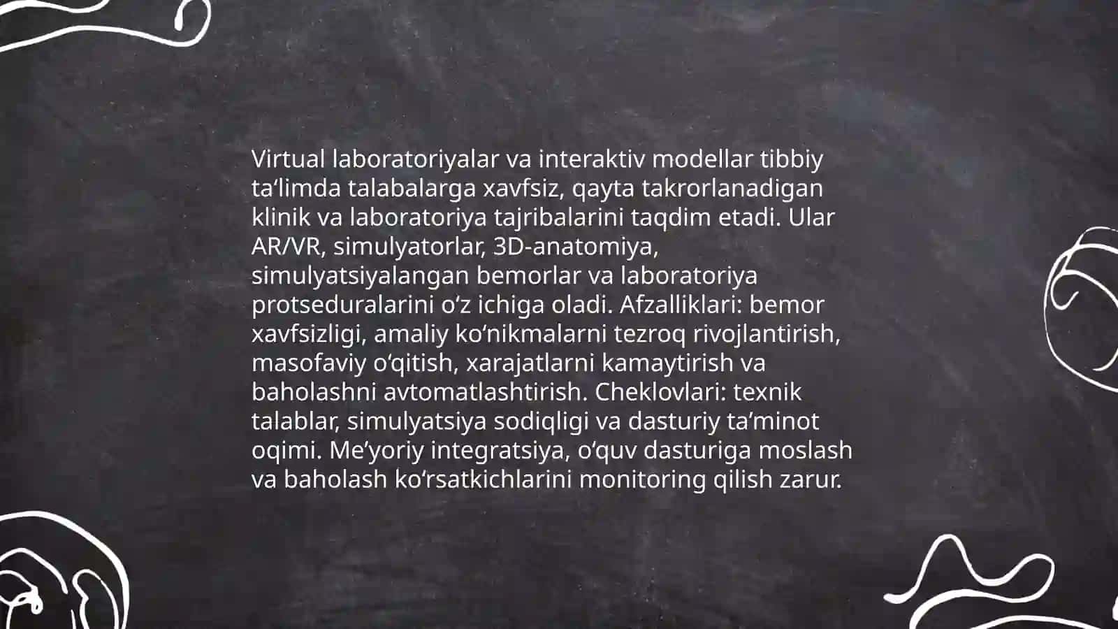 Tibbiy ta‘limda axborot texnologiyalardan foydalanish 3