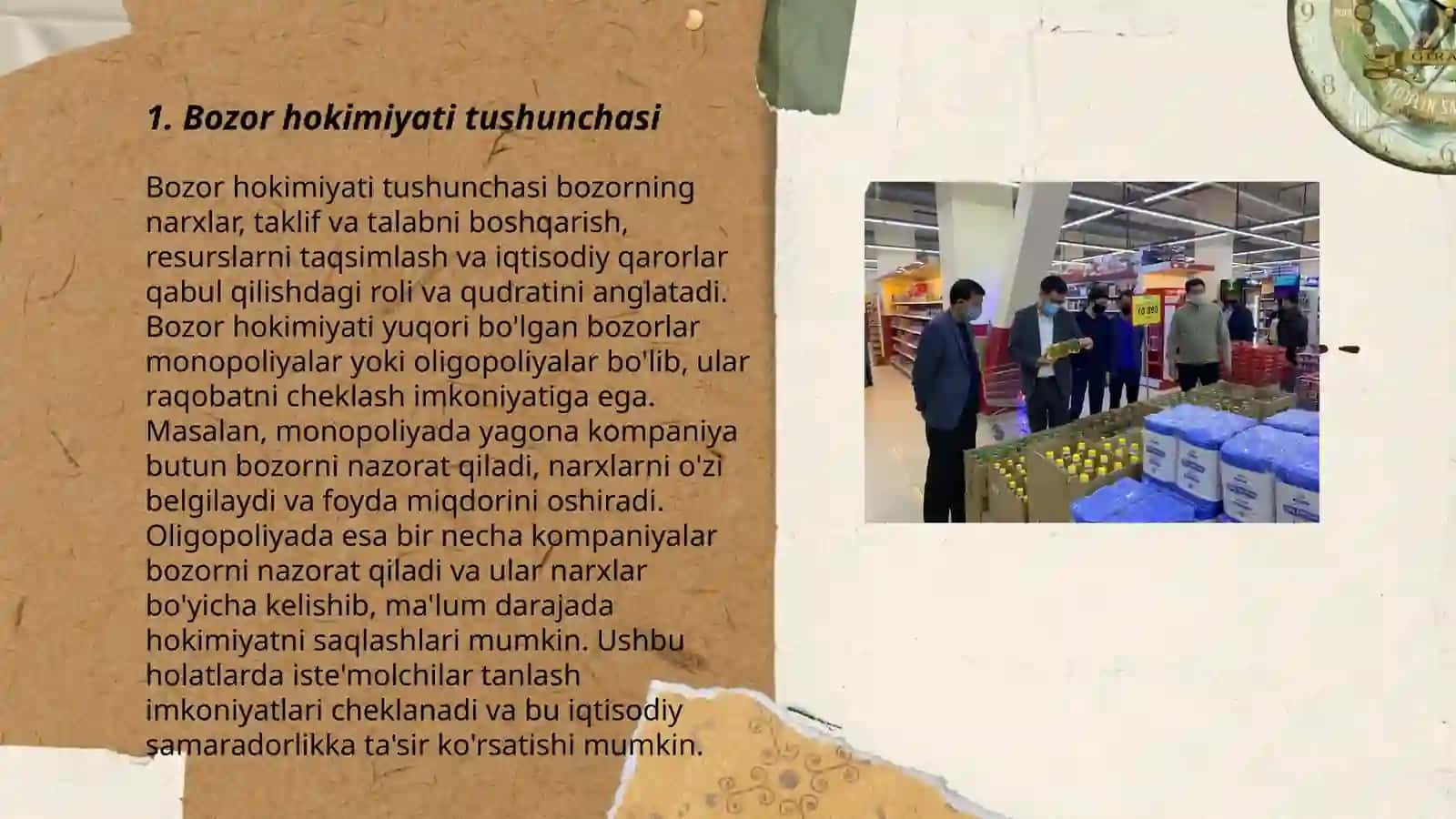 Bozor hokimiyati sharoitida narx belgilash tamoyillari 3