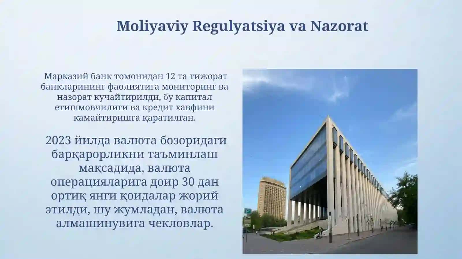 O'zbekistonda moliya-kridet tizimi 3