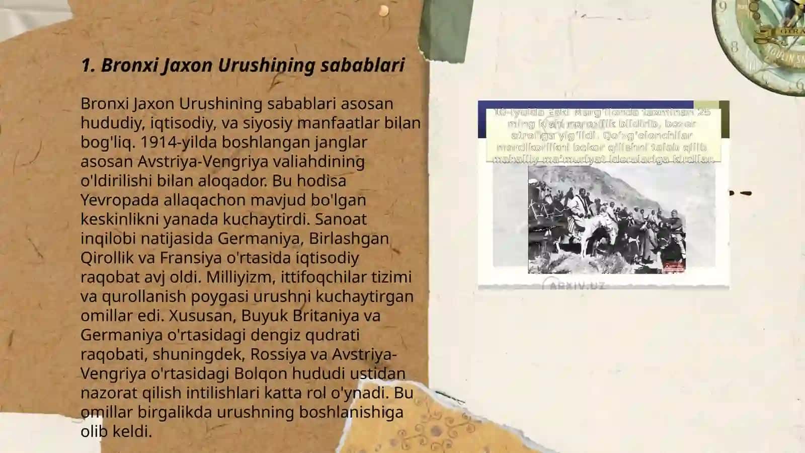 Bronxi Jaxon Urushining sabablari 3