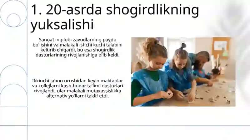 Kasb hunarga yo'naltirishning tarixiy taraqqiyot 3