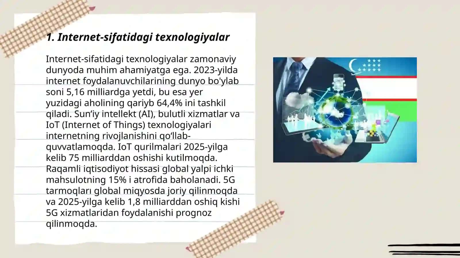 Internet-sifatidagi texnologiyalar 3