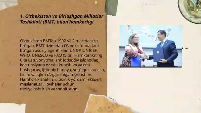 O‘zbekistonning eng yangi tarixi fanidan tayyorlagan taqdimoti 3