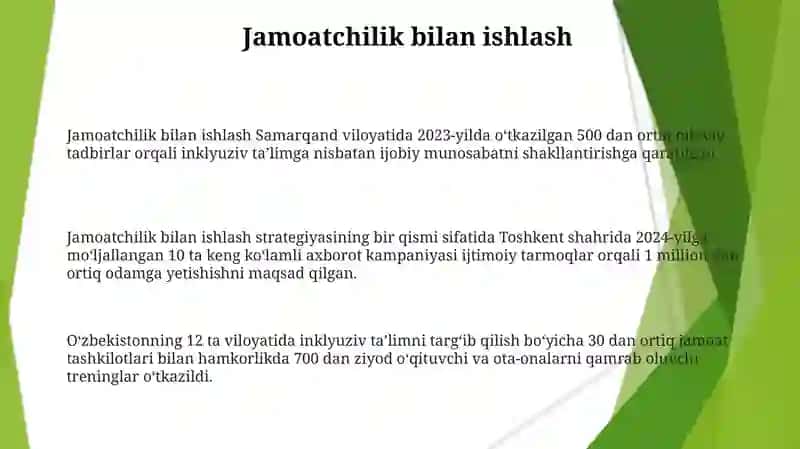 Inklyuziv Ta’limga Nisbatan Munosabatni Shakillantirish 3