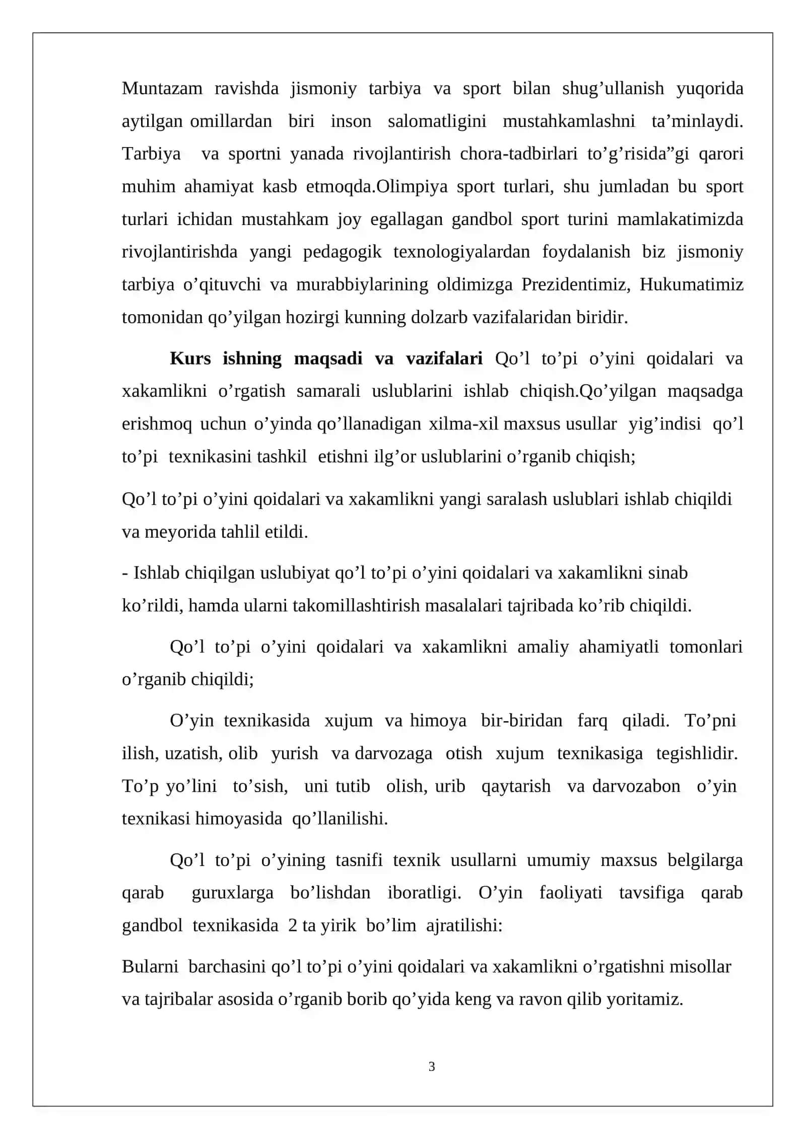 Qo‘l to‘pi o‘yinida ximoya o‘yini texnikasi va taktikasi 3