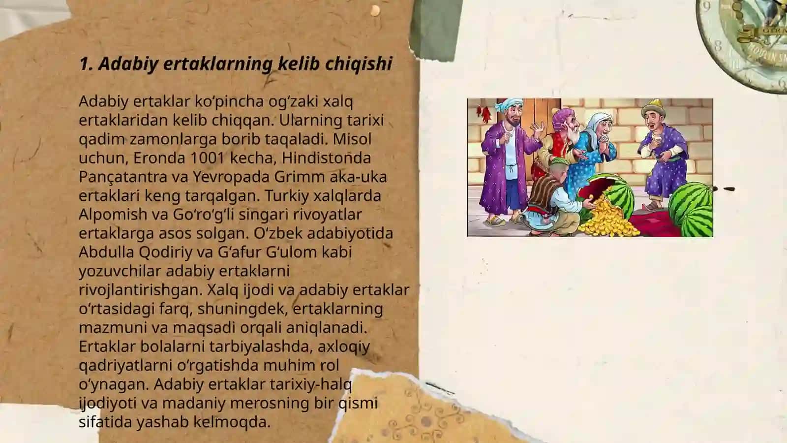 Adabiy ertaklarning shakllanishi va taraqqiyot xususiyatlari 3