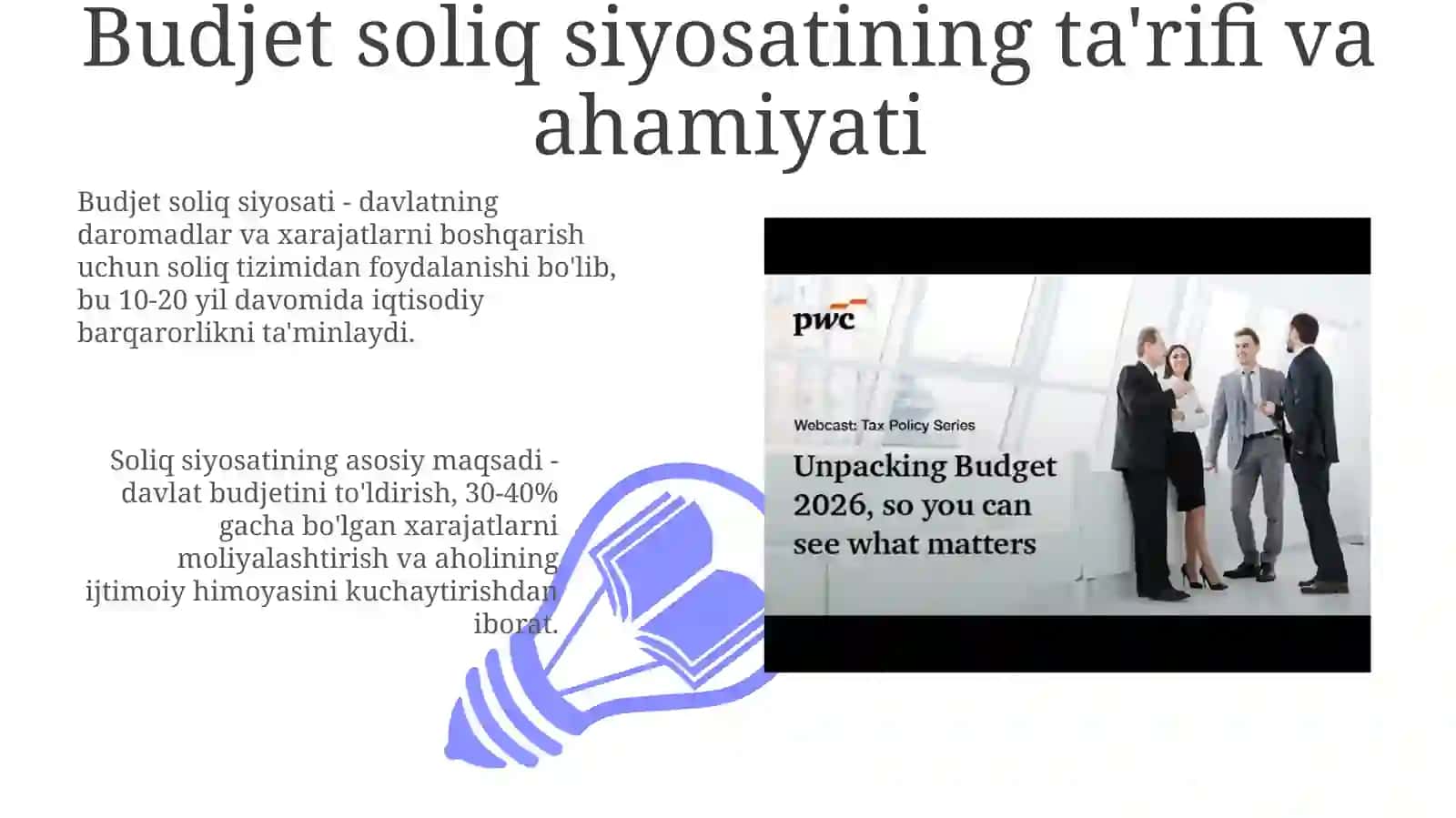 Budjet soliq siyosati 3
