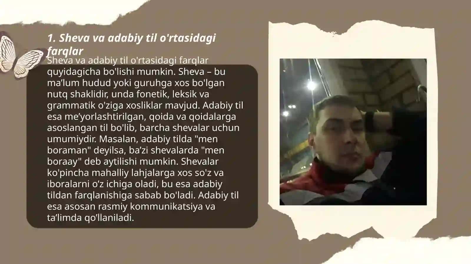 Sheva vakillaridan yozib olingan dialektal matnlar tahlili 3