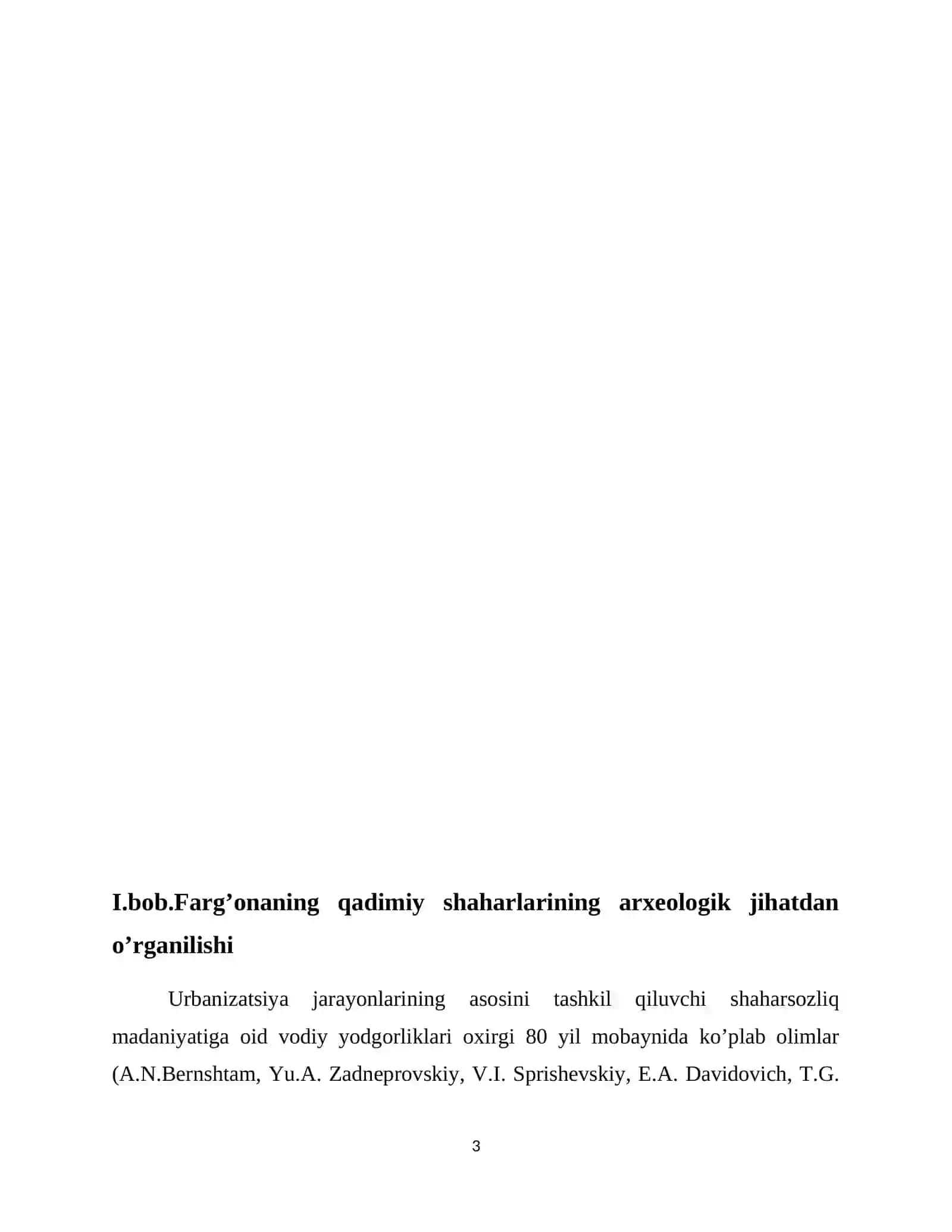Фарғонанинг антик давр шаҳарлари тарихий топографияси 3