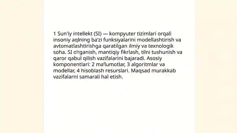 Sun'iy intellekt tushunchasi va asosiy taʼrifi 3