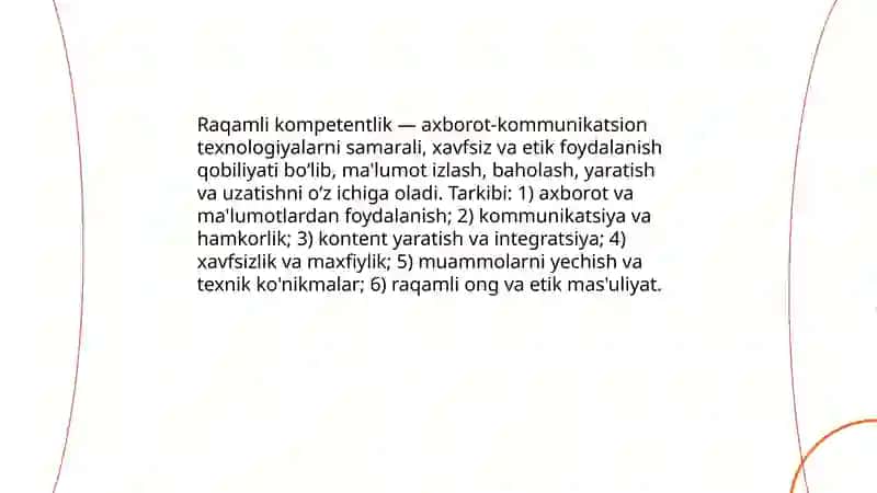 Axborot-kommunikatsion texnologiyalar va raqamli kompetentlik 3
