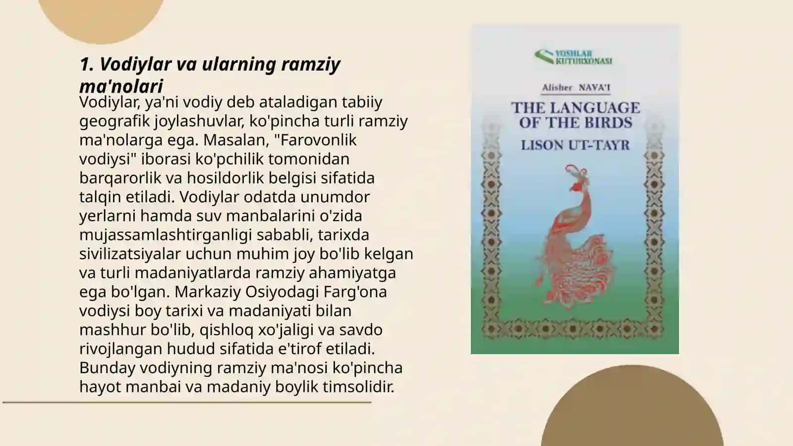 Vodiylar va ularning ramziy ma'nolari 3