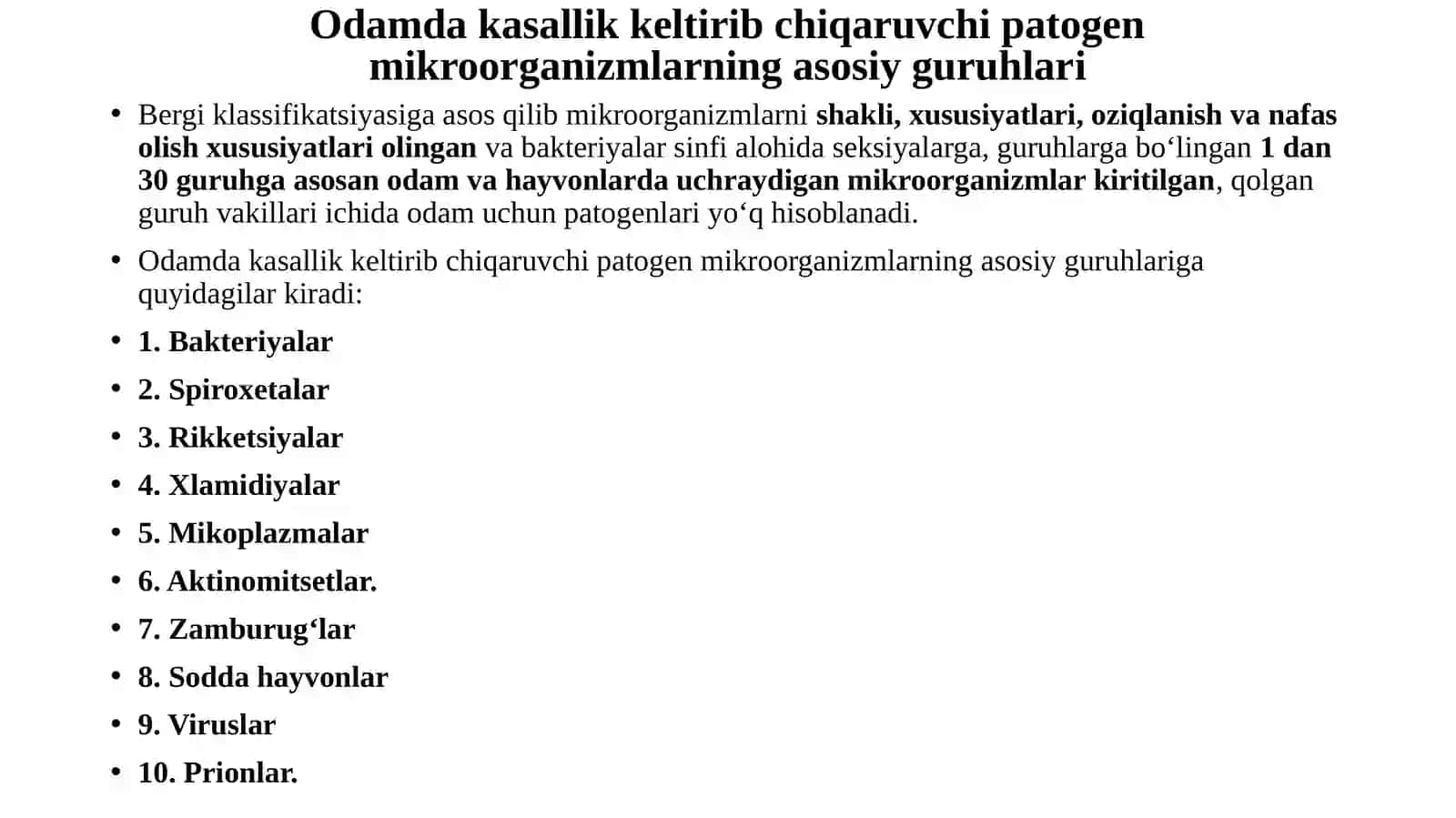 Mikroorganizmlarni morfologiyasi va o‘rganish usullari 3