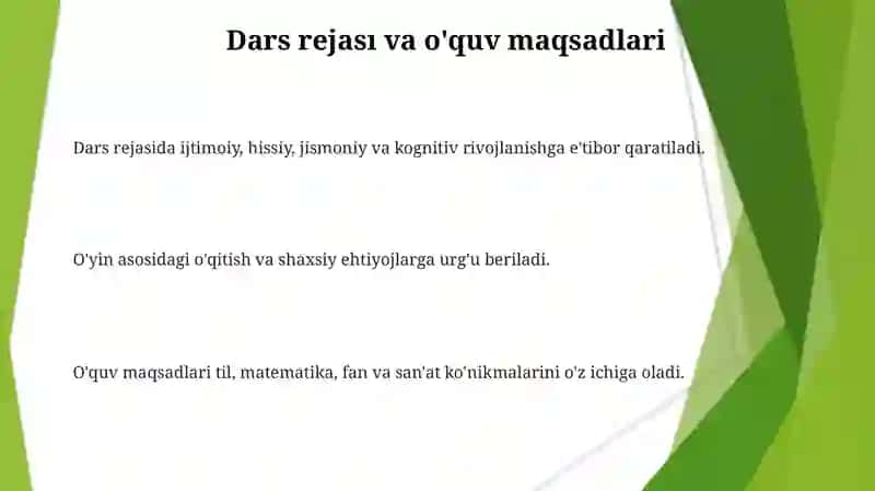 O'zbekistonning maktabgacha ta'lim tizimi 3