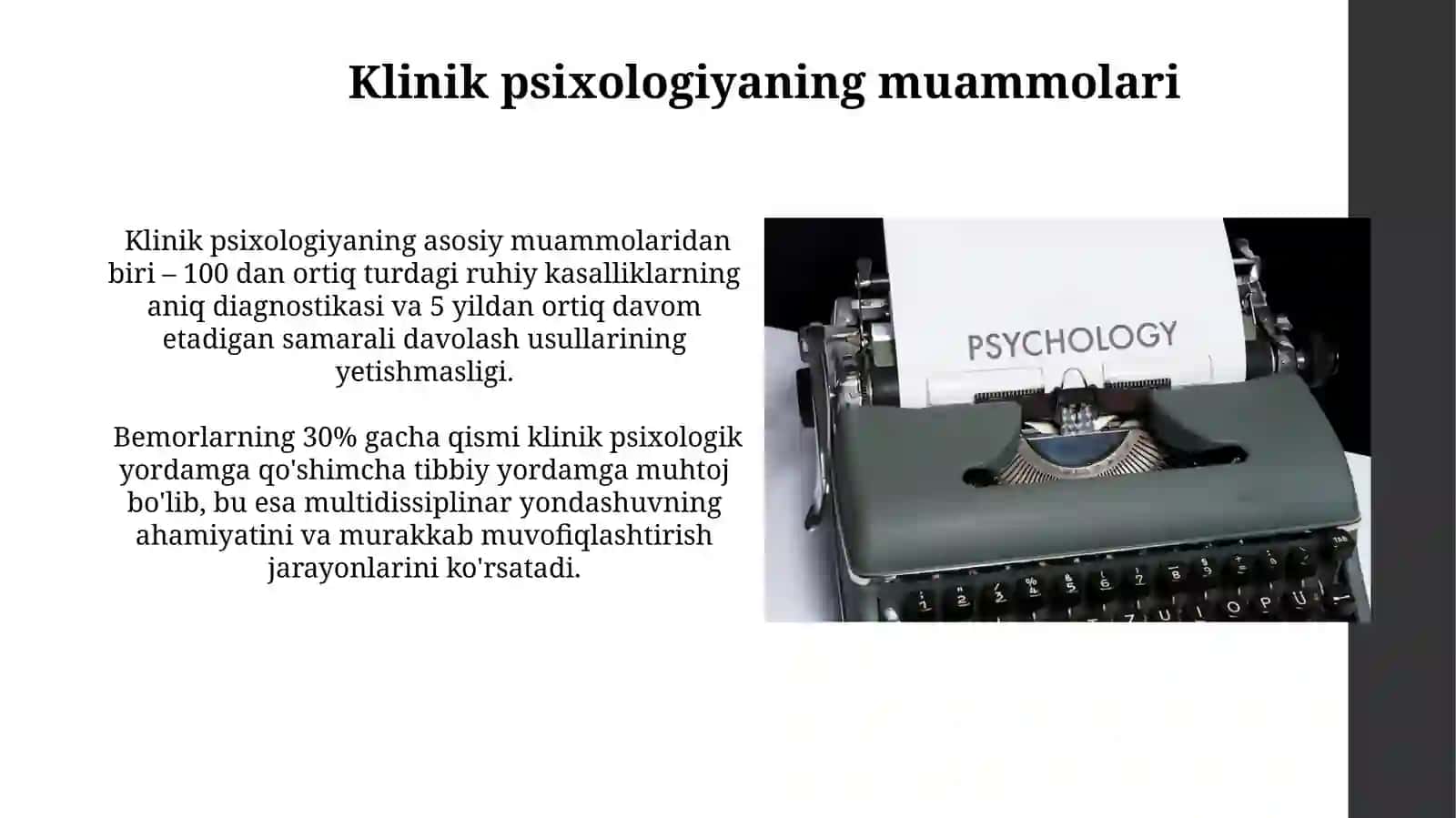 Psixologiya fanini zamonaviy fanlar tizimidagi oʻrni 3