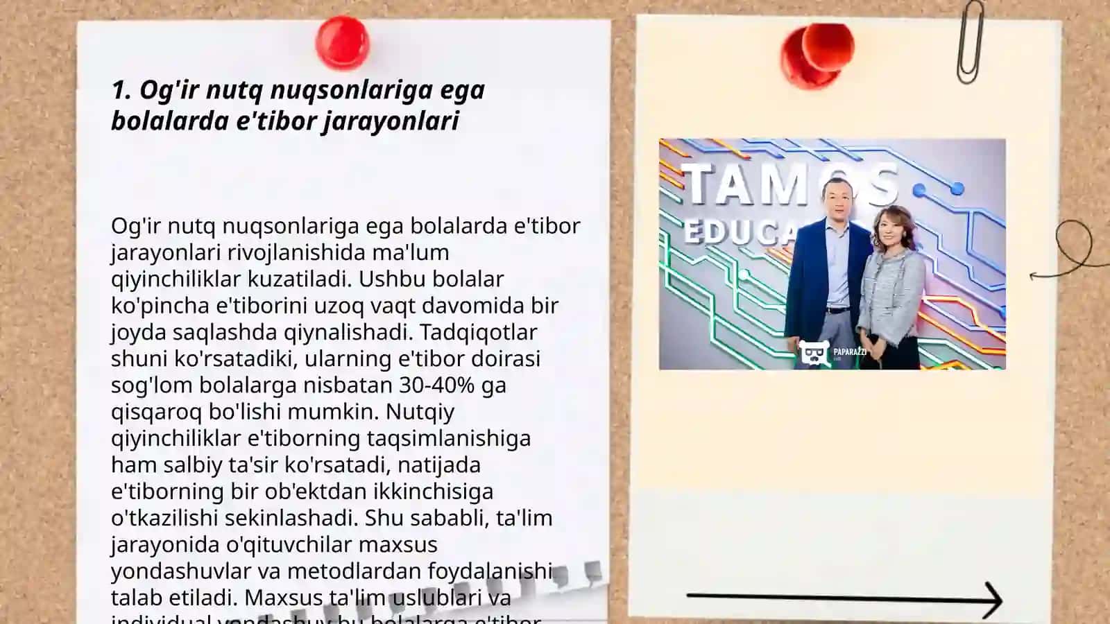Og'ir nutq nuqsoniga ega bolalarning bilish jarayonlari 3