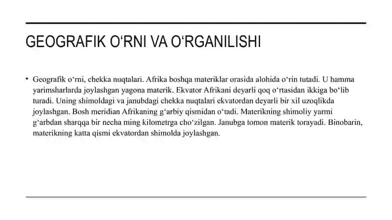 AFRIKA MATERIGI 3