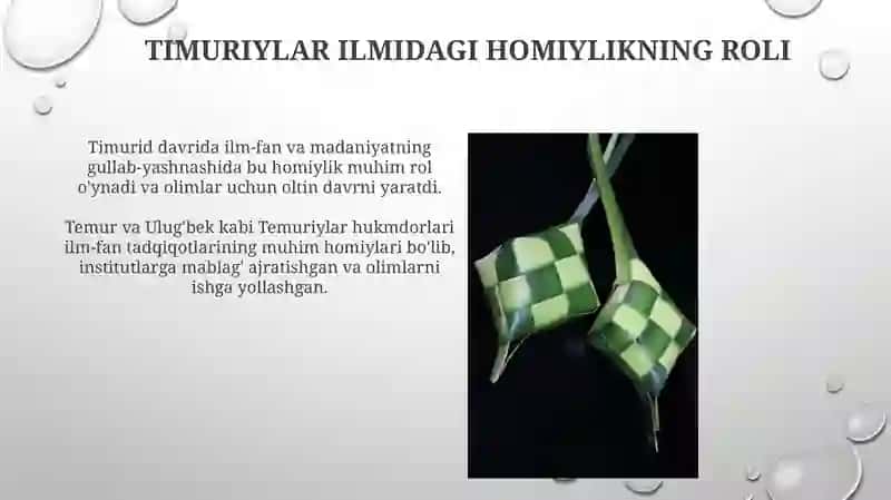 Timuriylar davridagi ilm-fan madaniyati 3